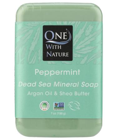 ONE WITH NATURE Dead Sea Hemp Bar Soap 7 OZ