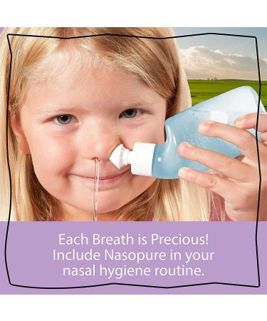 Nasopure Little Squirt Nasal Wash System - 1 Kit for Effective Nasal Relief - Buy Online on GoSupps.com