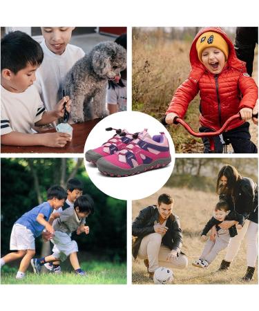 Mishansha Kids Trekking Shoes 13 Little Kid Red - Breathable Lightweight Outdoor Sneakers for Boys and Girls - Buy Online on GoSupps.com