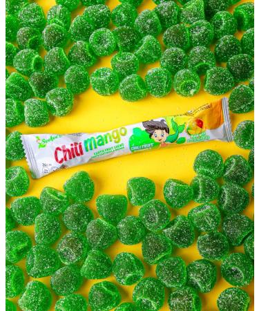 Soofee's Halal Mexican Candy Made With Real Mango Pulp and Fiery Chili Spices - 30gm x 24 Units (720 Gm) - Buy Online on GoSupps.com