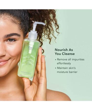 Rael Oil to Foam Facial Cleanser - Gentle Daily Face Wash with Vitamin B5 for All Skin Types - Clean Ingredients - Cruelty Free - 5.07oz - Buy Online on GoSupps.com