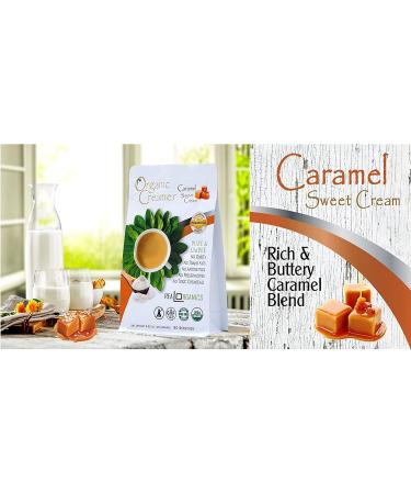 Realorganics Caramel Sweet Cream Powdered Coffee Creamer - 100% Certified Organic, rBST Free, GMO Free - Buy Online on GoSupps.com