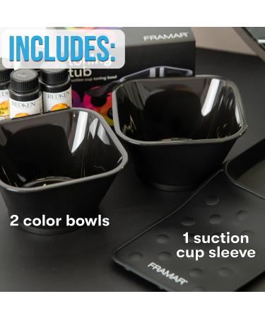 FRAMAR Toning Tub Hair Dye Bowl Hair Color Bowls For Hairstylist Hair Color Bowl For Wash Bowl For Hairstylist Hair Color Mixing Bowl For Hair Dye Hair Wash Bowl Hair Bowl Hair Dye Bowls 2pc - Buy Online on GoSupps.com