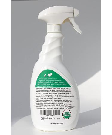 Jackie Doodles Urine Remover 24 OZ Bottle - Safely Eliminates Cat, Dog, and Human Odors - Ready to Use with Concentrate - Buy Online on GoSupps.com
