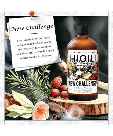 HIQILI 100ML Ylang-Ylang Essential Oil & 150ML New Challenge Fragrance Oil for DIY Diffuser - Buy Online on GoSupps.com