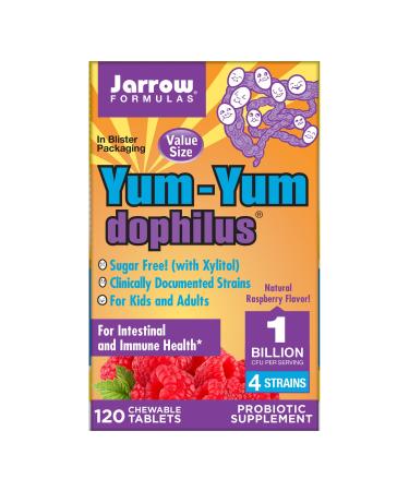 Jarrow Formulas Yum-Yum Dophilus 1 Billion - 120 chewable tabs