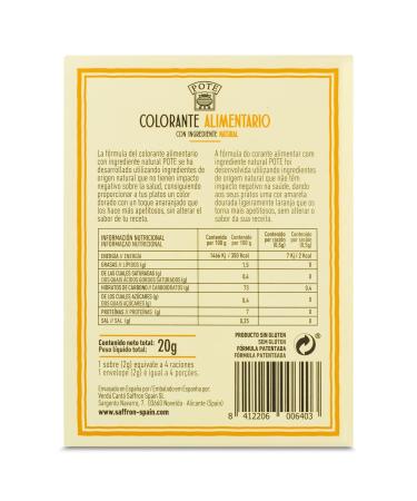 Buy Authentic Paella Dye - 20g | Premium Quality for Colorful Dishes - International Shipping Available - Buy Online on GoSupps.com