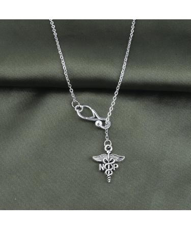 PLITI Nurse Practitioner Gift - Stethoscope Necklace for NP Nurses | Celebrate Their Dedication - Buy Online on GoSupps.com
