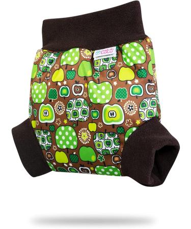 Petit Lulu Pull Up Overpants Size M (6-10 kg) | Waterproof Hatching Overpants for Cloth Diapers | Fleet Diapers | Made in the EU | Apple Cider - Buy Online on GoSupps.com