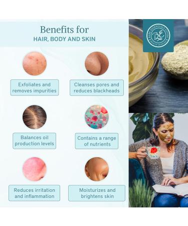 Bentonite Clay Powder Set | Indian Healing Moroccan Rhassoul & French Green Clay | 3 x 8oz for DIY Hair Face & Body Masks - Bare Essentials Living - Buy Online on GoSupps.com