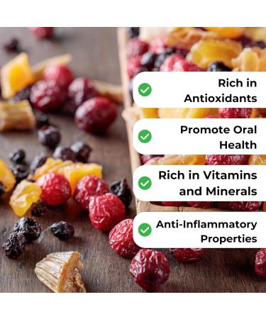 Dried Cranberries Premium Quality Non-GMO Gluten-Free Naturally Sweet and Tangy Fruit for Snacking Baking and Cooking No Additives or Preservatives (225 g) - Buy Online on GoSupps.com