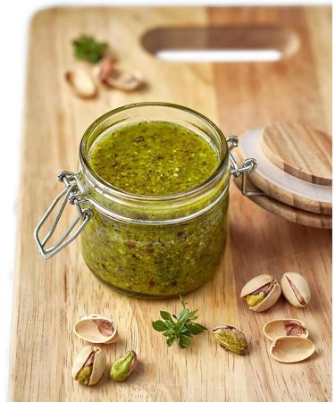 PESTO DI PISTACCHIO SICILIA ITALIA DOLGAM GR 190 X 3 BOTTLES 570 GR - Buy Online on GoSupps.com