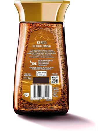 Kenco Gold Indulgence Instant Coffee 195g (Pack of 6 Jars Total 1.17kg ) Gold Jar 195g 32.5 g (Pack of 6) - Buy Online on GoSupps.com