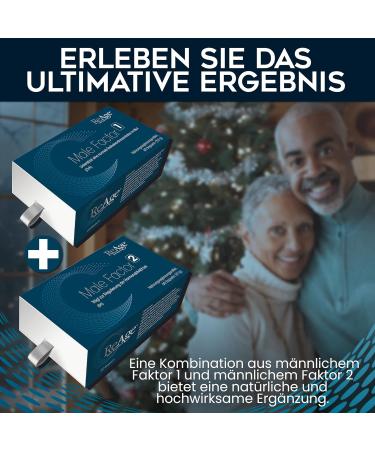 Male Factor 1 for Men - Natural Testosterone Support | Zinc & Selenium | Muscle Growth & Energy | 60 Capsules REAGE - Buy Online on GoSupps.com