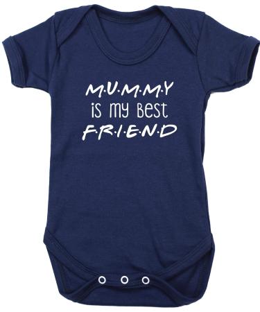Hippowarehouse Mummy Is My Best Friend baby vest bodysuit (short sleeve) boys girls
