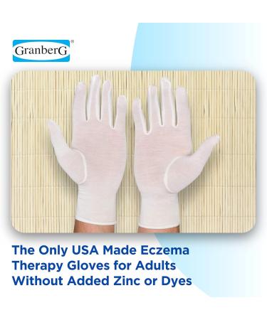 Bamboo Eczema Gloves - Adult Unisex (XS) - Soothing Relief for Sensitive Skin - Buy Online on GoSupps.com