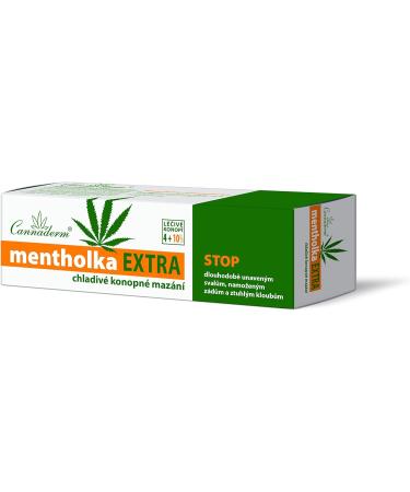 Cannaderm Mentholka Extra Ointment for Joint Pain Relief - Natural Care 150 ml - Fast International Shipping - Buy Online on GoSupps.com
