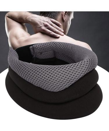 Sponge Cervical Collar Breathable Cervical Spine Tractor Neck Support Stretcher Traction Device Men Women Neck Shoulder Relaxer Pain Relief - Buy Online on GoSupps.com