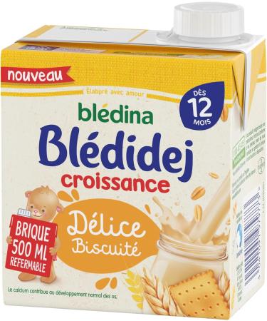 Bl dina Bl didej - C r ales b b Lact es Biscuit - D s 12 Mois - 6 briques de 500mL Divers 500mL - Buy Online on GoSupps.com