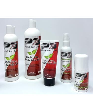 473mL P3 Muscle & Joint Cream - Sustainably sourced safe for all ages fresh scented muscle pain relief cream. alcohol and methyl salicylate free - Buy Online on GoSupps.com