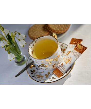Nordmel Honey Sachets Box of 60-8g Per Sachet - Pure Natural Soft Honey -Unpasteurised Unfiltered Crystallized Natural Honey - Buy Online on GoSupps.com