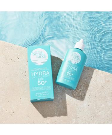 Bondi Sands Hydra UV Protect SPF 50+ Face Fluid - Waterproof Sunscreen for Face | UVA UVB Protection | 40 ml - Buy Online on GoSupps.com