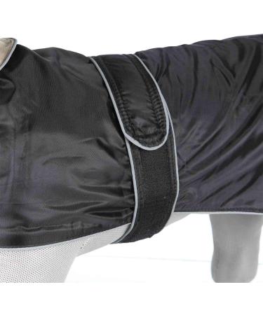 TRIXIE Water-Repellent Dog Coat Mantel Orl ans XL - Black 80 cm | Durable Pet Apparel for All Weather - Buy Online on GoSupps.com