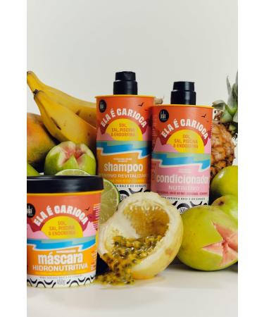 Lola From Rio Ela E Carioca - Deeply Nourishing Hair Mask for Damaged Hair | Restore Softness Shine & UV Protection - 15.87 Fl Oz - Buy Online on GoSupps.com