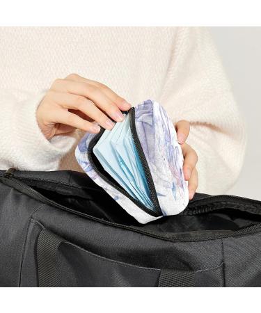 GIAPB Period Bag Sanitary Napkin Storage Bag Period Pouch Travel Makeup Bag Animal Unicorn Pattern Color1122 - Buy Online on GoSupps.com