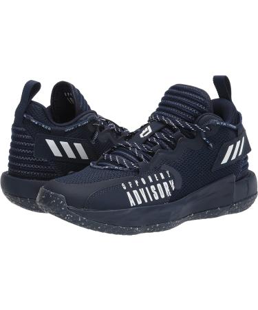 adidas Dame 7 Extply Basketball Shoe - Team Navy Blue/White - Size 9 Women/8 Men - Buy Online on GoSupps.com