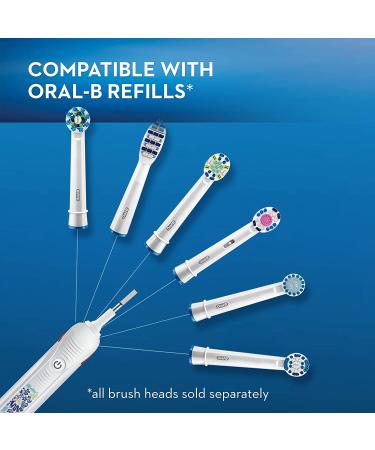 Oral-B Kids Electric Toothbrush with Pressure Sensor & Timer | Rechargeable & Sparkle Shine | (2) Brush Heads Included - Buy Online on GoSupps.com