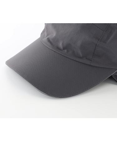 Connectyle Men's Waterproof Fleece-Lined Winter Hat with Earflaps - Dark Grey - Buy Online on GoSupps.com