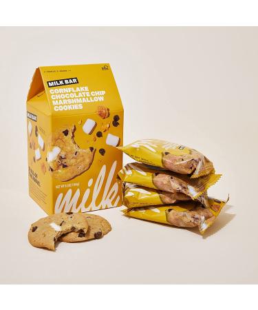 Milk Bar Chocolate Chip Cookies with Marshmallow & Cornflakes - 4 Wrapped Packs - Buy Online on GoSupps.com