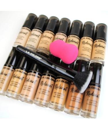 L.A. COLORS Radiant Liquid Makeup - Creamy Caf CLM395 | International Shipping Available - Buy Online on GoSupps.com