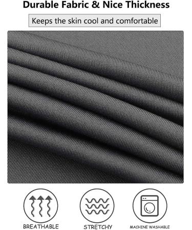 PRIESSEI Boys Compression Leggings Youth Sports Tights - Gray 7-8 - Buy Online on GoSupps.com