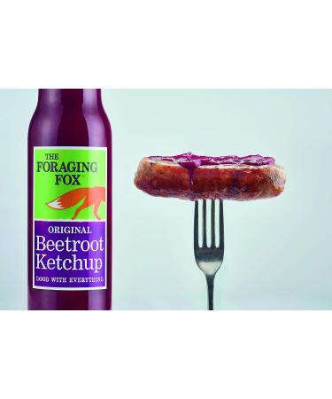 Foraging Fox - Beetroot Ketchup Original - 9 oz. - Buy Online on GoSupps.com