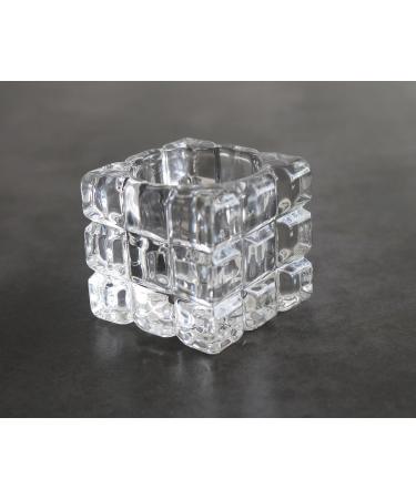 Decorative Glass Toothpick Holder with 200 Bamboo Toothpicks - Elegant and Functional Kitchen Accessory for International Shipping - Buy Online on GoSupps.com