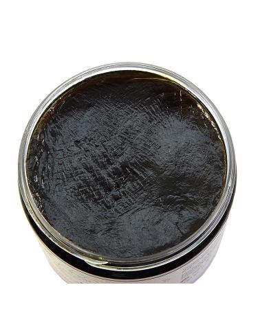 Natural Moroccan Black Soap 7oz | Exfoliating & Cleansing Beldi Soap with Rosemary Oil & Ghassoul Clay - 100% Natural - Buy Online on GoSupps.com