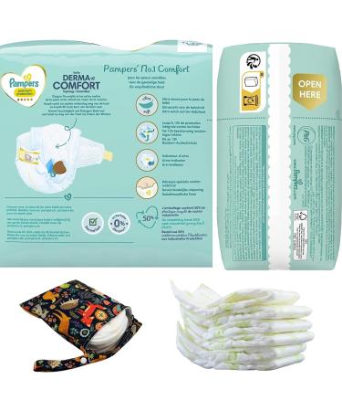 Pampers Size 0 Premature Diapers Bundle with Wishesla Wet Bag - 44 Nappies (Online Exclusive) - Buy Online on GoSupps.com