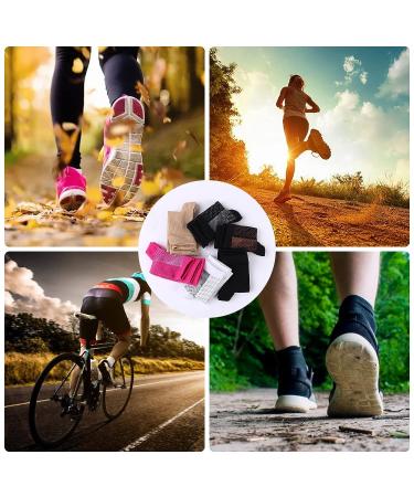 3 Pairs Neuropathy Socks & Ankle Brace Compression Socks - Pain Relief for Plantar Fasciitis and Tendonitis - Men and Women (L-XL, Black & White Gold) - Buy Online on GoSupps.com