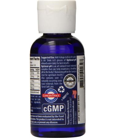 Trace Minerals Research OPH01 Optimal pH 1oz Supplement - Balance Your pH Levels - Buy Online on GoSupps.com