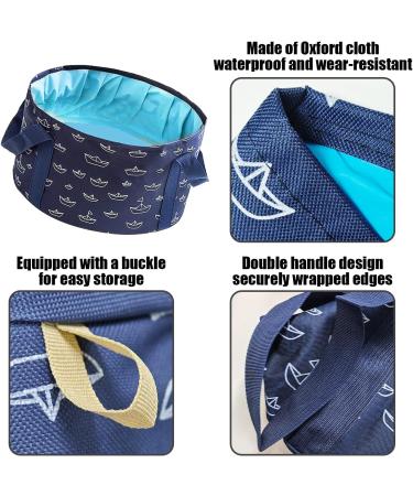 1 Navy Blue Foot Bath 1 Pack Foot Mask Foot Bath Foot Bath Foldable Foot Bath Foot Bucket - Buy Online on GoSupps.com