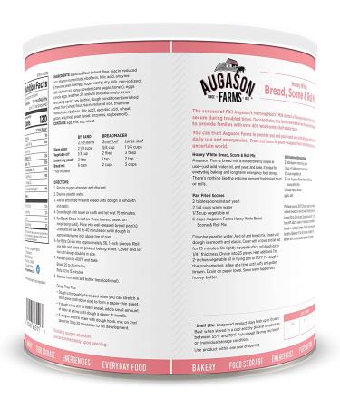 Augason Farms 5-90620 Country Fresh Instant Nonfat Dry Milk 1lb 13oz - Food Storage #10 Can - Buy Online on GoSupps.com