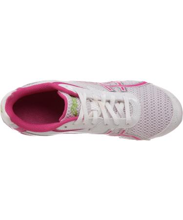ASICS Women's Hyper-Rocketgirl 5 Track & Field Shoe 9.5 - White/Fuchsia/Green - Buy Online on GoSupps.com