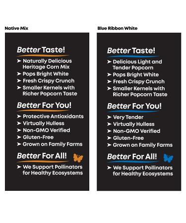 Black Jewell Hulless Popcorn Variety Pack - Non-GMO, Gluten Free, Vegan Snack with Antioxidants - 15oz (Pack of 4) - Buy Online on GoSupps.com