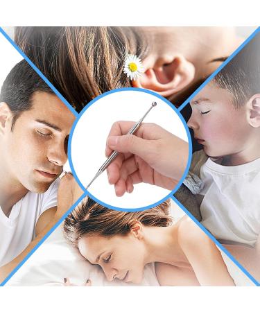12 cm Stainless Steel Facial Reflex Zone Massage Device - Double-Headed Acupuncture Stick for Pain Relief & Self-Massage - Buy Online on GoSupps.com