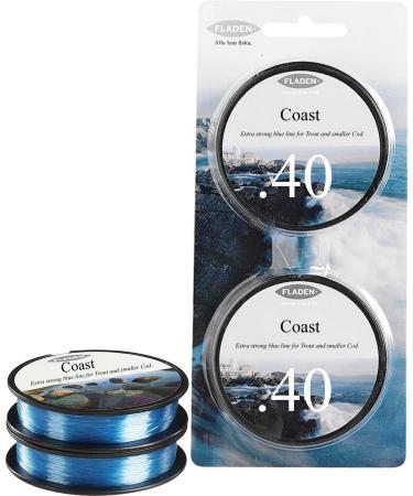 Fladen Supra Fishing Line Blue 2 x 100 m Spool Coastal 19.8 lb