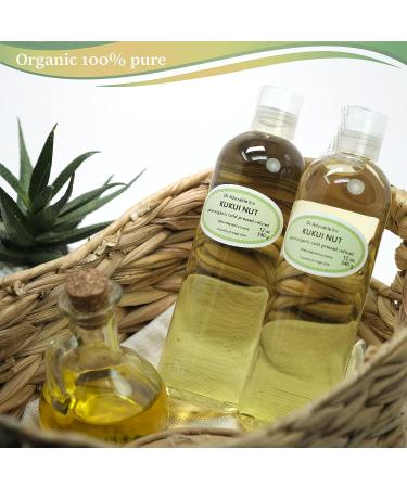 Dr Adorable Organic Kukui Nut Oil - 100% Pure Cold Pressed - 24 Oz - Buy Online on GoSupps.com