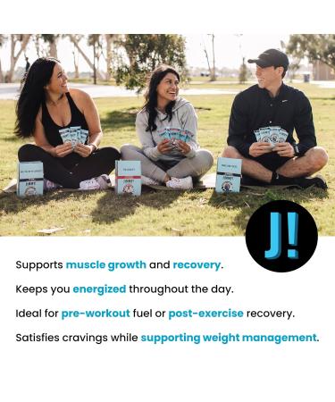 JiMMYBAR! Chocolate Peanut Butter Protein Bars 18g Protein Bar 6g Low Sugar - 12 Count - 58g Health Bars - Functional Snack with Real Peanuts & Hand-Drizzled Chocolate - Buy Online on GoSupps.com