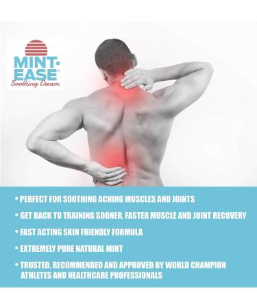 Teisen Mint-Ease Soothing Cream Muscle Rub 150 ml - Buy Online on GoSupps.com